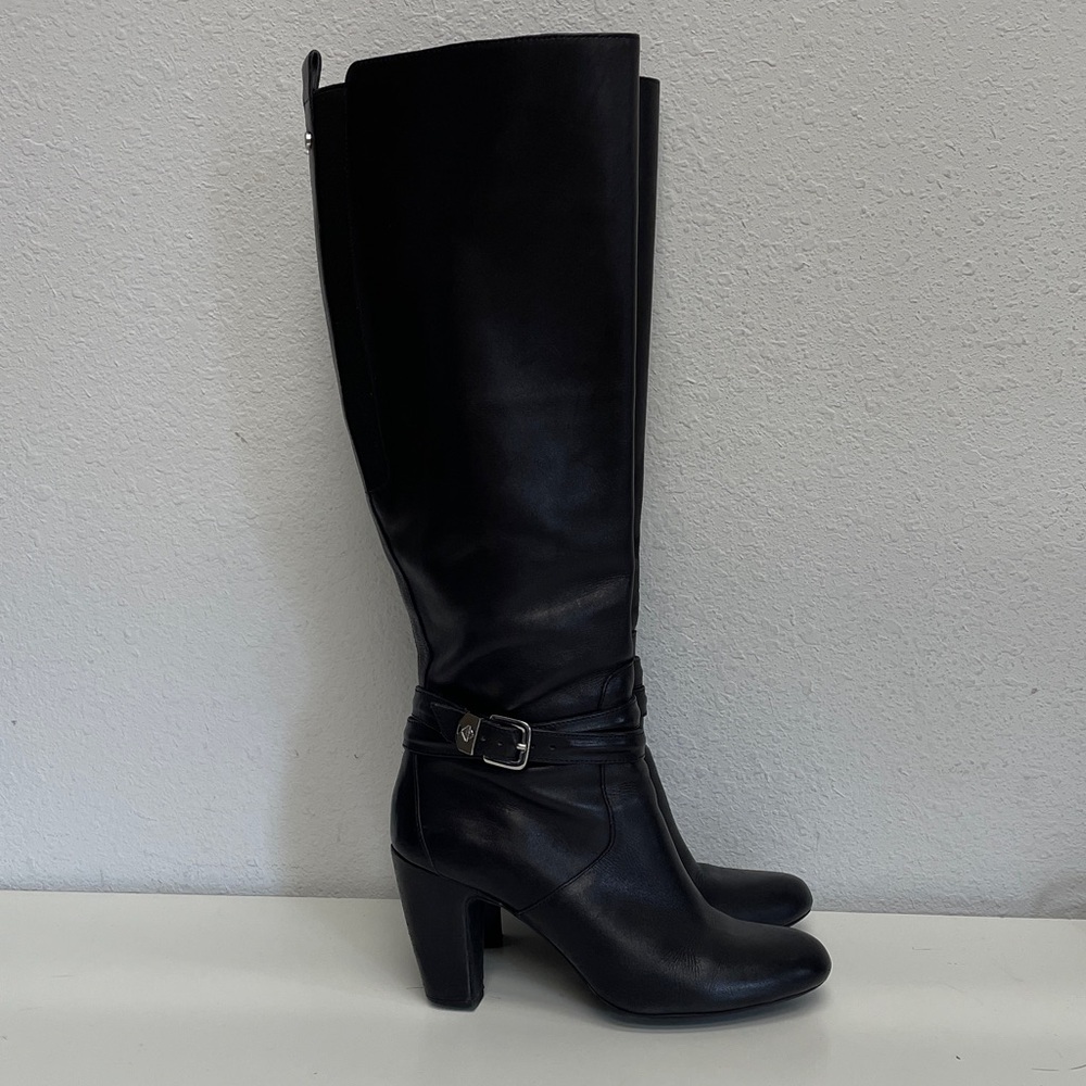 ANTONIO MELANI Black Heeled Boots